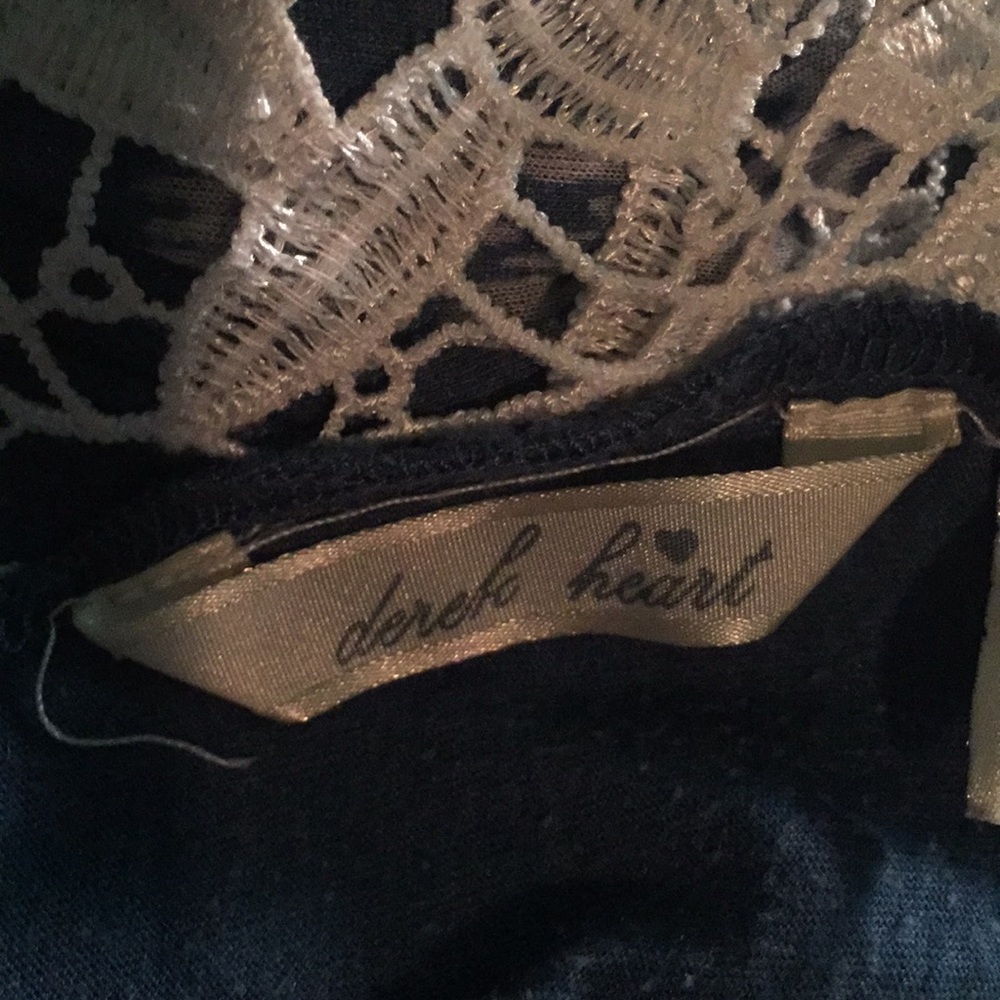 Polyester/cotton top. Lace insert - Picture 6 of 6